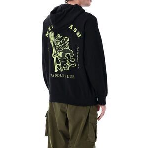 MANASTASH Printed Cotton Fleece Hoodie Men BLACK Sweaters & Cardigans